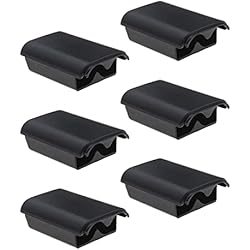 Cargador Bateria Control Xbox 360 ECSiNG 6 fundas de repuesto para batería compatibles con Xbox 360, accesorios de batería negros