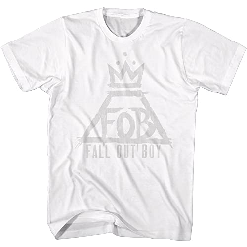 Fall Out Boy Tシャツ Lサイズ ホワイト フォール アウト ボーイ Fall Out Boy 音楽Tシャツ ロックT