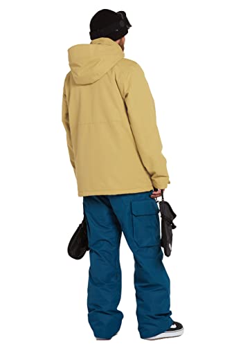 Volcom Men's Scortch Insulated Snow Jacket, Gold, Small #TOP4