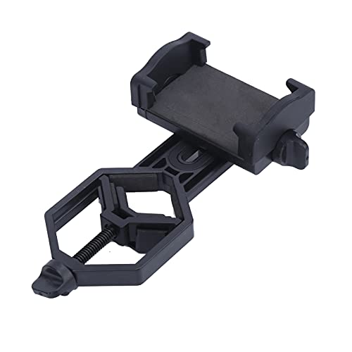 NDNCZDHC Cellphone Telescope Adapter Mount Aluminum Alloy Telescope Mount Binocular Phone Adapter for Spotting Scope 2-4in