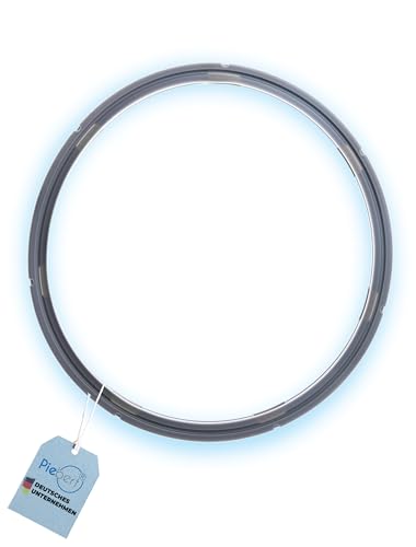 Piebert Lid Sealing Ring 39156 22 cm Compatible with/Replacement Part for Fissler Pressure Cooker 4009209307701 600-000-22-795, 600-300-00-205