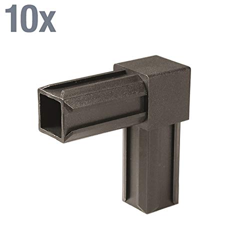 XD Pipe Coupling 90° 30 x 30 x 2,0 mm, Polyamide, 30 x 30 mm - Image 2