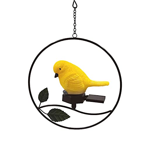 Éclairage solaire oiseau anti-panne lanterne étanche pour allée sombre