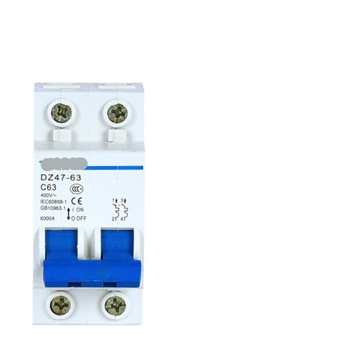 Disjoncteur 2P 63A interrupteur de boîte de distribution d'éclairage Sll - 3