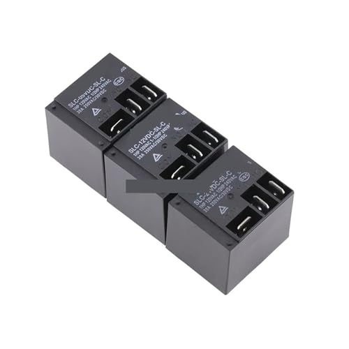 Relé SLC-12VDC-SL-A 30A con alta capacidad de conmutación 250V CA para placas