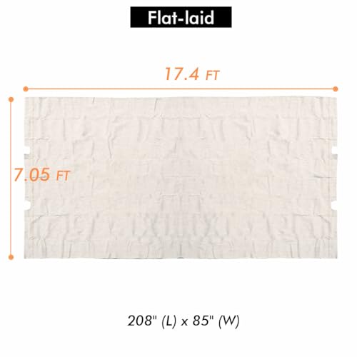 Universal-Doubleton-Steel-Pergola-Replacement-Cover-for-Pergola-Structures-L-PG080PST-85x-208-Beige Universal Doubleton Steel Pergola Replacement Cover for Pergola Structures L PG080PST 85x 208 Beige