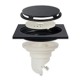 ❤ Negro plateado Acabado: aspecto impresionante, no es fácil de ser rayado. Este escurridor ducha negro coincide con los grifos de su mate de color oscuro negro / bronce, cabezales de ducha y otros accesorios accesorios de baño, y se ve muy bien con su azulejo
