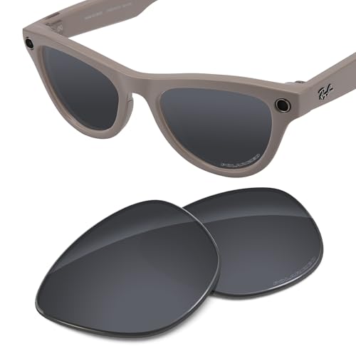 Image of Replacement Lenses Compatible with RayBan Meta Skyler RW4010 52mm AI Glasses, UV Protection, Transition