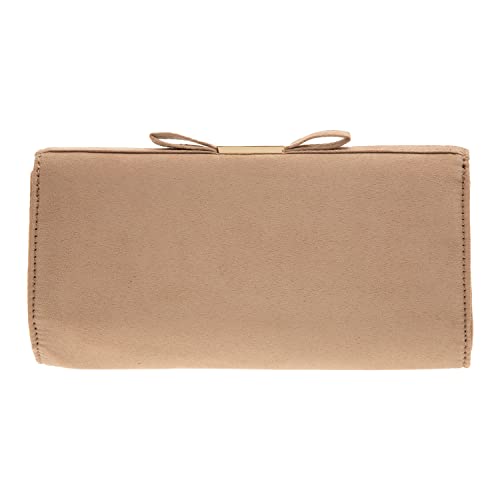 Image of JNB Faux Microsuede Envelope Clutch