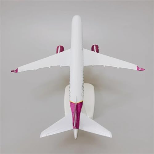 Modelo de avión Embraer E-190 de Mongol Hunnu de 20cm ideal para regalar 3