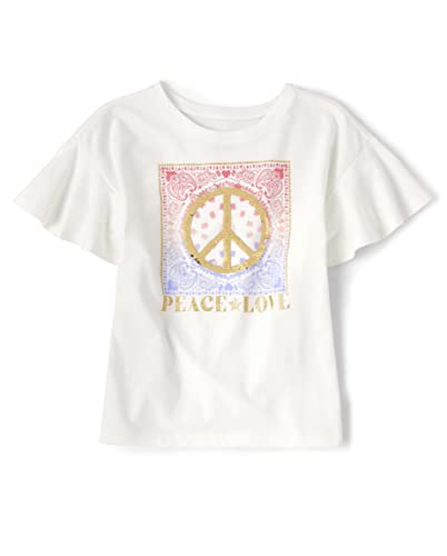 Image of The Children's Place Girls' Short Sleeve Fashion Graphic T-Shirt