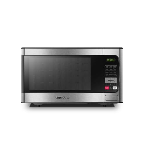 RV Built-In Microwave Oven | Stainless Steel Finish | 900W | 10 Power Levels | Easy-Clean Interior | LED Display | RV-950S