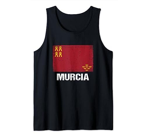 Bandera Región de Murcia Camiseta sin Mangas