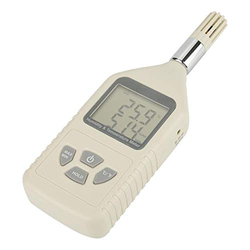 LCD digital termómetro higrómetro portátil Estable Temperatura Humedad Medidor de fábrica Aire Acondicionado C/F Termohigrómetro GM1360 Para laboratorio