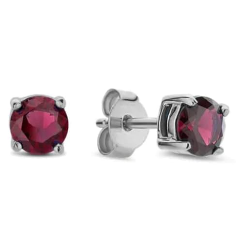 Boucles d'oreilles point de lumière rouge LiuJo en acier pour illuminer vos soirées