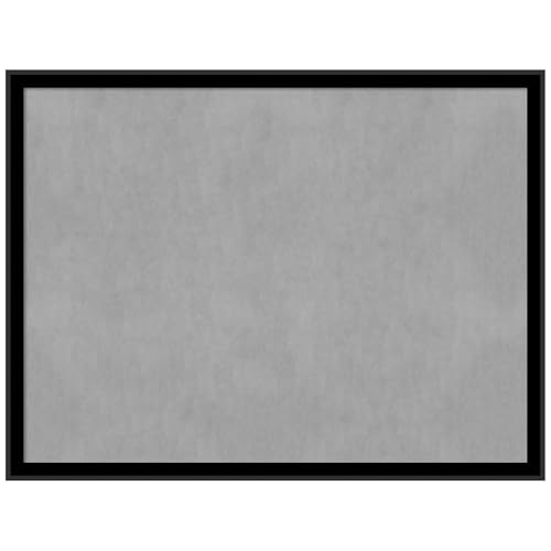 Amanti Art Black Framed Magnetic Board, 25x19, Modern Office Decor