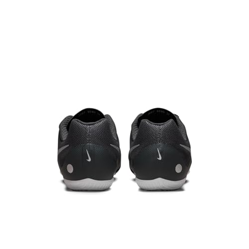 Nike Rival Multi Track & Field Multi-Event Spikes (DC8749-001, Black/Light Smoke Grey/Dark Smoke Grey/Metallic Si) Size 72