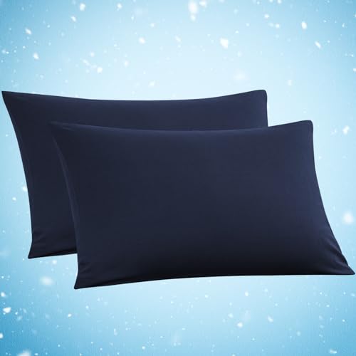 Avolare Cooling Pillowcases 20x36 Blue