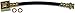 Dorman H620883 Rear Driver Side Outer Brake Hydraulic Hose Compatible with Select Chrysler / Dodge Models