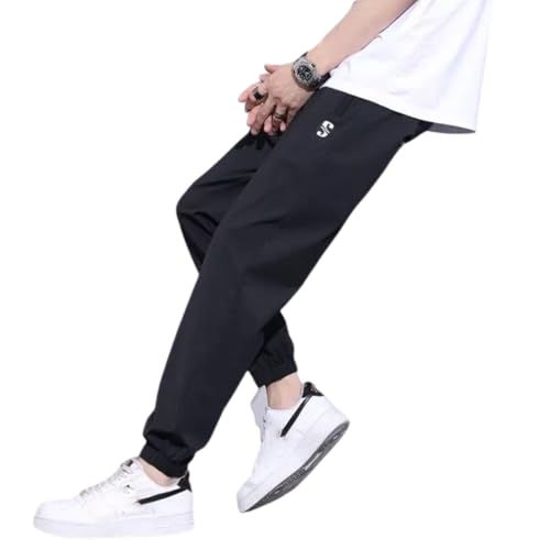 Summer Cool Invisible Zipper Open Crotch Casual Pants Plus Size Men Trousers