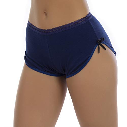 Kit com 7 Shortinhos Bombom Algodão Penteado