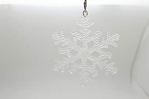 Women Skinny Fashion Belt Hip Waist Silver Metal Chain Big Snowflake Buckle XS S M2