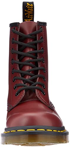 Dr. Martens, 1460 Original 8-Eye Leather Boot for Men and Women, Cherry Red Smooth, 14 US Women/13 US Men - Image 3