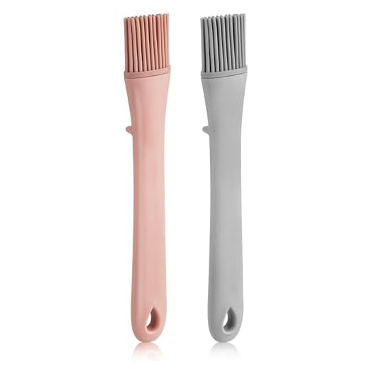 Ouligay 2pcs Silicone Pastry Brushes