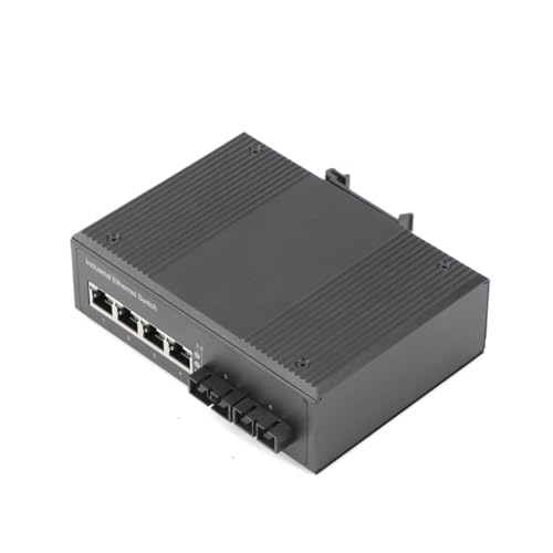 Boîtier fibre optique avec commutateur POE non géré pour sécuriser les entrepôts et ateliers