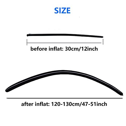 Image of Long Black Twisting Balloons, Magic Balloons for Animals, Modelling Thickening Latex Balloons, 260Q, for Animal Shape, Birthdays Clowns