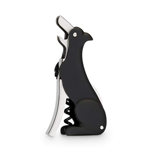 True Zoo Buddy Bordeaux Collie Corkscrew Wine Opener