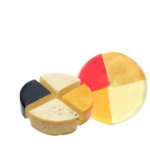 Kit 8 Queijos da Serra da Canastra 1kg - Kit 4 Queijos - Parmesão, Prato, Reino e Provolone Fresco D