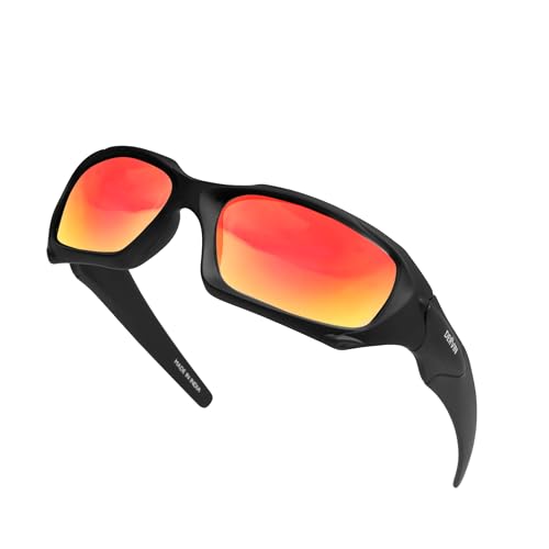 Image of Dervin UV Protected Polarized Sports Sunglasses for Men & Women Driving Cycling Fishing Cricket Sunglasses