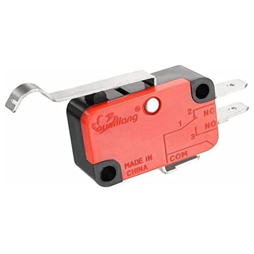 Bouton-poussoir à bascule V-154-1C25 avec capacité de commutation 15A 250V