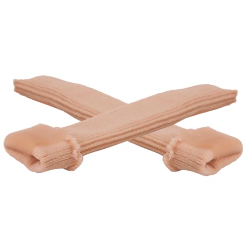 Outanaya Sleeves for Toe Protection 2 Pack Breathable Toe Sleeves Toe Protectors for Friction Relief Toe Protective Covers for Bunions