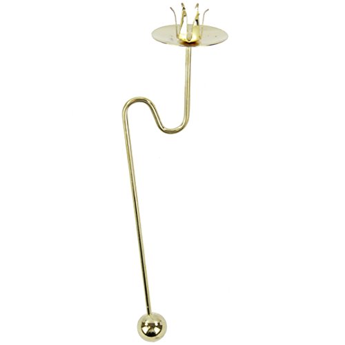 Balancekerzenhalter Baumkerzenhalter Pendel Balance-Lichthalter gold 19,5 cm