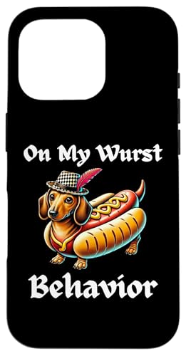 ȃ_bNXtg INg[o[tFXg On My Wurst Behavior hCc X}zP[X iPhone 16 Pro p