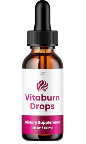 Vitaburn Drops Healthy Formula Vita Burn Drops All Natural Healthy Levels Extra Strength Liquid Reviews (1 Pack 1 Month Supply)