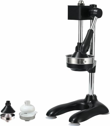 Exprimidor manual resistente de acero inoxidable, fácil de limpiar 3