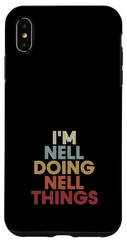 Nell Name Nell Personalized Name First Given �X�}�z�P�[�X iPhone XS Max �p