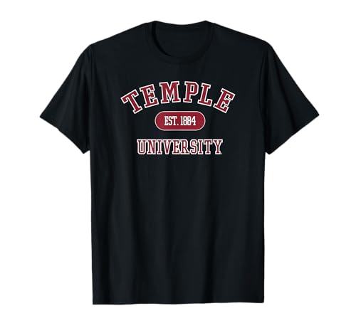 Temple Owls Varsity Logo Officially Licensed T-Shirt