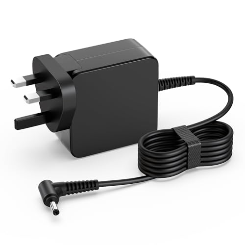 DINTYOU Laptop Charger Compatible with Lenovo IdeaPad 310, 320S, 330S & Yoga 510, 520, 710 Power Cord Supply, 4.0 * 1.7mm Tip