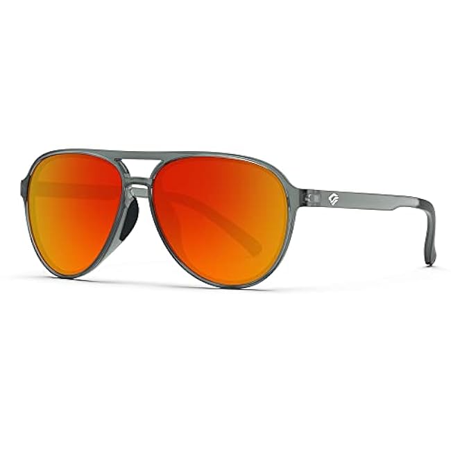 Aviator Sunglasses Polarized Sunglasses for Men Women Sports Glasses Fishing Boating Beach Golf Driving TR75