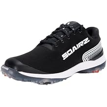 SQAIRZ Bold Mens Athletic Golf Shoes, New Golf Shoes, Designed for Balance & Performance, Replaceable Spikes, Waterproof, Golf Shoes Men with Spikes, Mens Golf Shoes, Golf Footwear