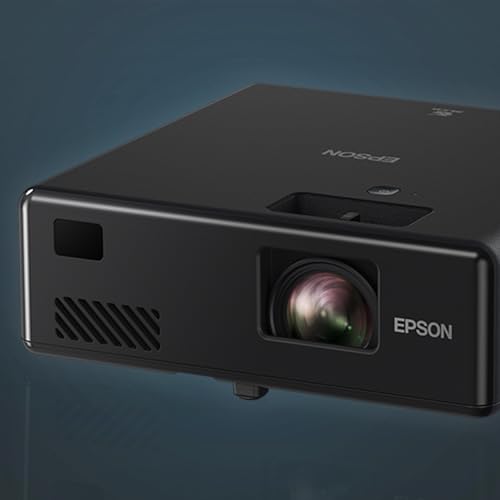Epson EF-11 EpiqVision Mini Video projecteur Laser 3LCD, Full HD 1080p 1920 x 1080, 16:9, WiFi Miracast, Luminosité 1000 Lumens Contraste 2500000:1, Portable Plug-and-Play, Projection jusqu'à 150”