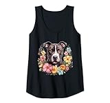 Photo Gallery donna pitbull mamma floreale amante dei cani fiori vintage carino canotta Photo Gallery donna pitbull mamma floreale amante dei cani fiori vintage carino canotta