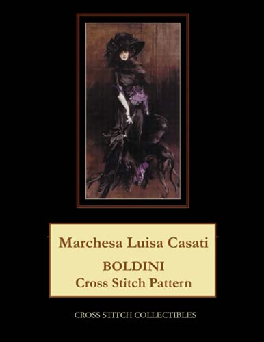 Marchesa Luisa Casati: Boldini Cross Stitch Pattern