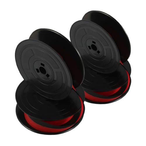 Angoily 2 Piezas Cinta para Máquina de Escribir Retro Unidades Doble Bobina Compatible con Modelos Clásicos Flying Fish Chang y Brother Duradera y Vintage para Oficina y Uso Doméstico