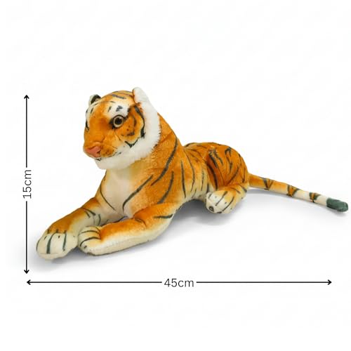 Image of Tabitha Stuffed Toys-Ultra Soft Plush Toy for Kids | Birthday Gifts for Kids and Girls | (32 Cm Tiger Plush Toy)