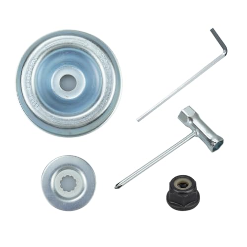 MytaYt 5 Pieza Accesorios Desbrozadora Universales Repuestos de Cabezal Desbrozadora Juego Repuestos Cuchilla Desbrozadora Adecuado para Repuestos de Desbrozadoras y Cortacésped y Recortadora